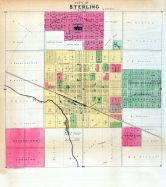 Sterling City, Kansas State Atlas 1887